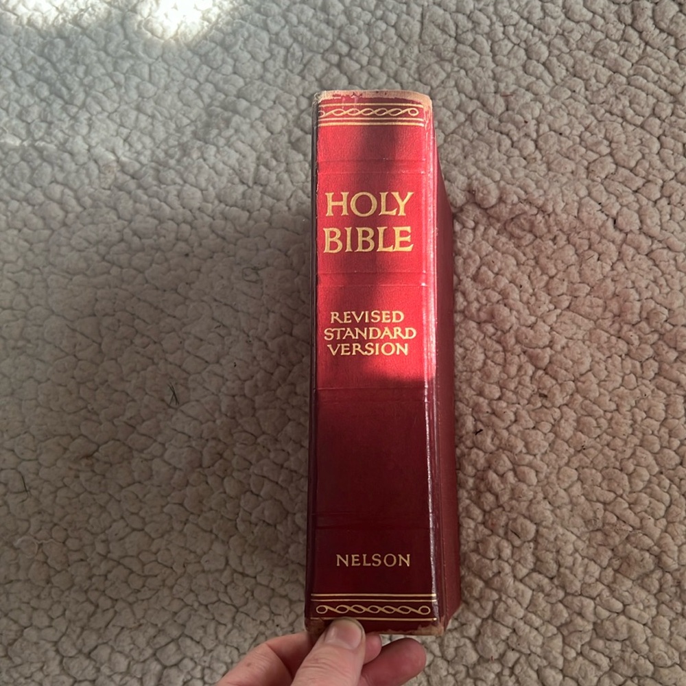 Thomas Nelson & Sons bible